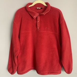 Vintage LL Bean Fleece Quarter Zip